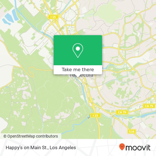 Happy's on Main St., 42031 Main St Temecula, CA 92590 map