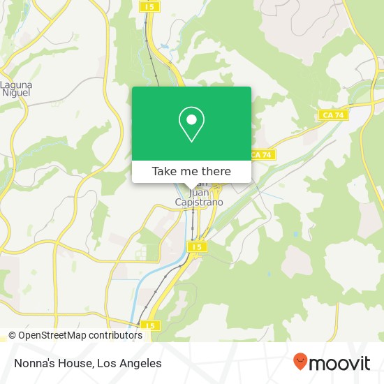 Nonna's House, 26711 Verdugo St San Juan Capistrano, CA 92675 map