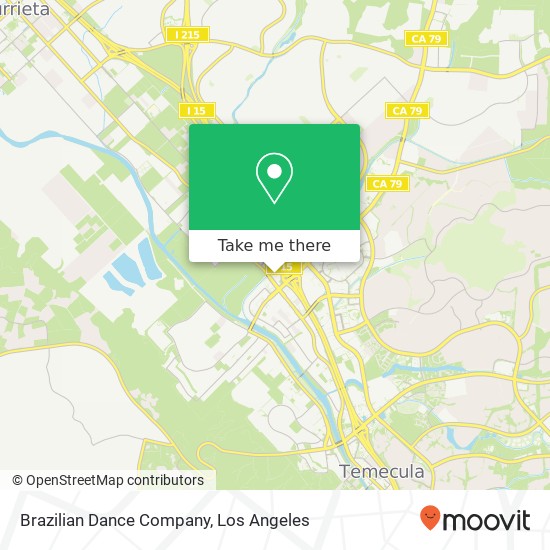 Brazilian Dance Company map