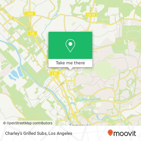 Charley's Grilled Subs, Temecula, CA 92591 map