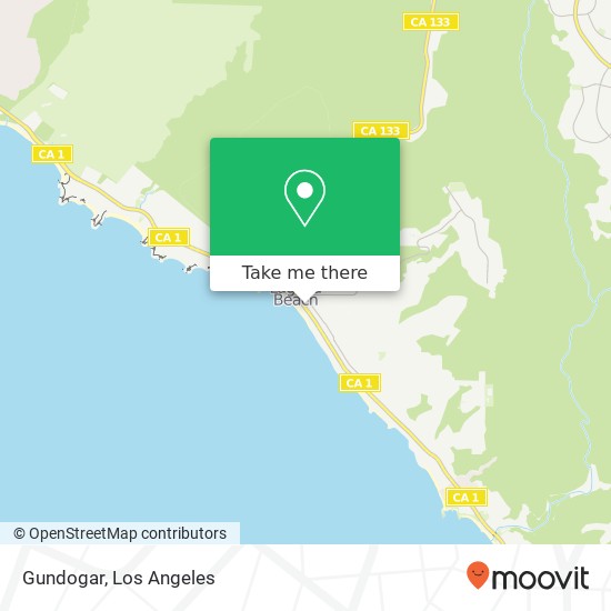 Mapa de Gundogar, 540 S Coast Hwy Laguna Beach, CA 92651