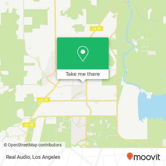 Mapa de Real Audio, 35907 Nord Ct Winchester, CA 92596