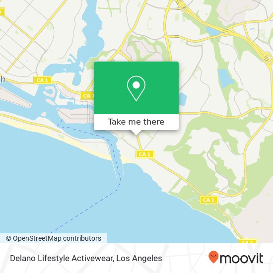 Delano Lifestyle Activewear, 2801 E Coast Hwy Corona del Mar, CA 92625 map