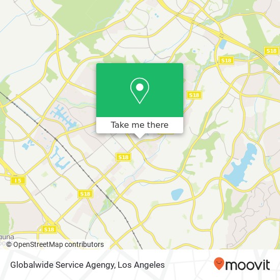 Mapa de Globalwide Service Agengy, 22331 El Toro Rd Lake Forest, CA 92630