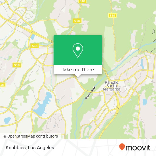 Mapa de Knubbies, 6 San Gabriel Rancho Santa Margarita, CA 92688