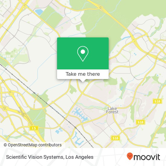Scientific Vision Systems, 15 Hammond Irvine, CA 92618 map
