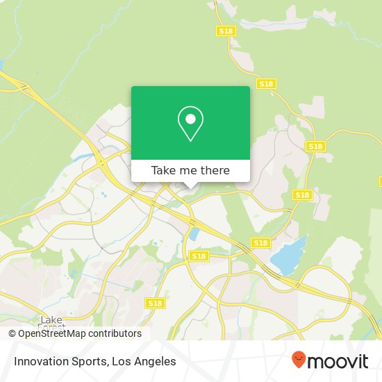 Innovation Sports, 19762 Pauling Foothill Ranch, CA 92610 map