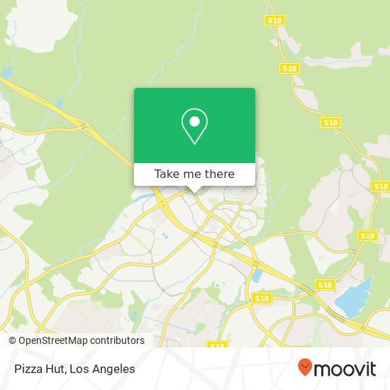 Pizza Hut, 26656 Portola Pkwy Lake Forest, CA 92610 map