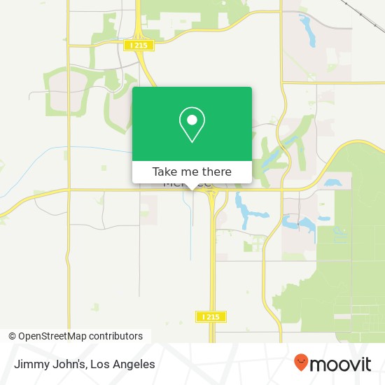 Jimmy John's, 30043 Haun Rd Menifee, CA 92584 map