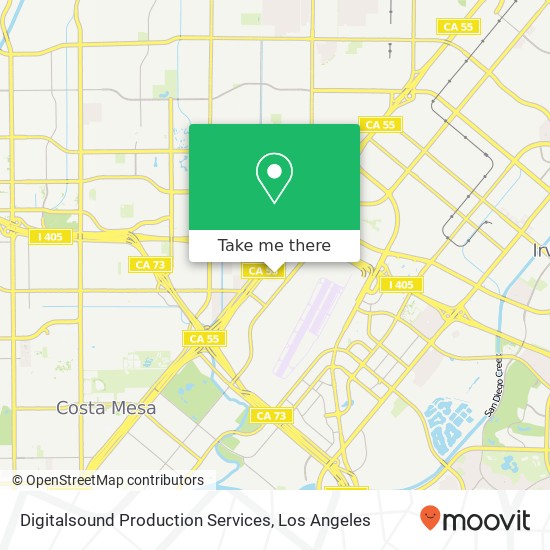 Mapa de Digitalsound Production Services