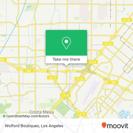 Wolford Boutiques, 3333 Bristol St Costa Mesa, CA 92626 map