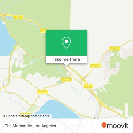 The Mercantile, Lake Elsinore, CA 92530 map