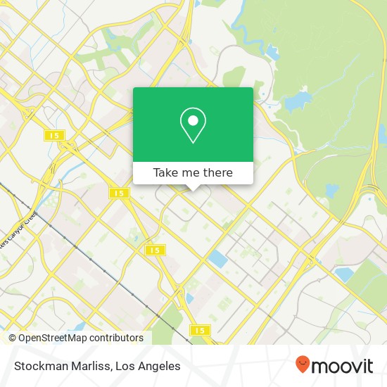 Mapa de Stockman Marliss, 9 Blue Rdg Irvine, CA 92620