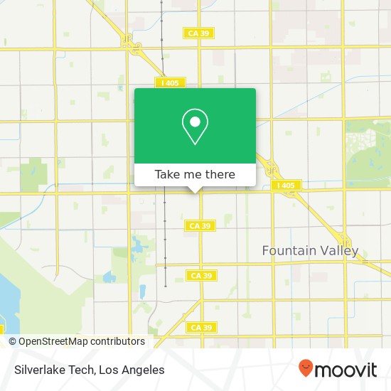 Mapa de Silverlake Tech, 7862 Warner Ave Huntington Beach, CA 92647