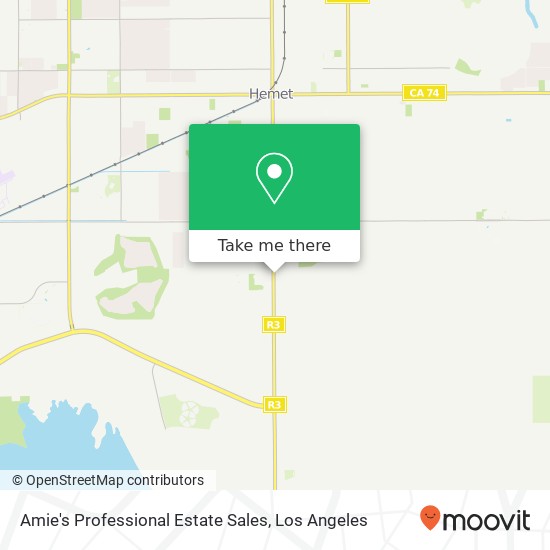 Amie's Professional Estate Sales, 1536 S State St Hemet, CA 92543 map