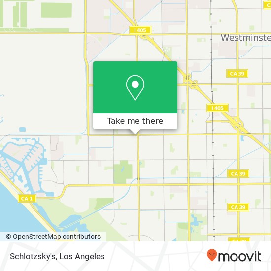 Mapa de Schlotzsky's, 5942 Edinger Ave Huntington Beach, CA 92649