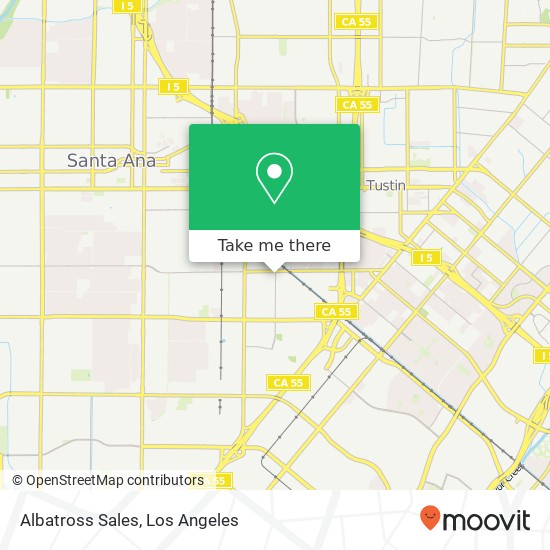 Albatross Sales, 1222 S Lyon St Santa Ana, CA 92705 map