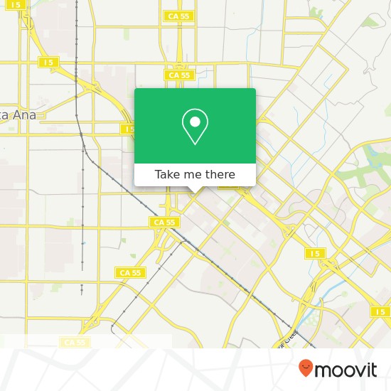 Mapa de Marty's Bar & Grill, 14401 Newport Ave Tustin, CA 92780