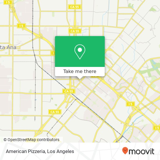 American Pizzeria, 17292 McFadden Ave Tustin, CA 92780 map