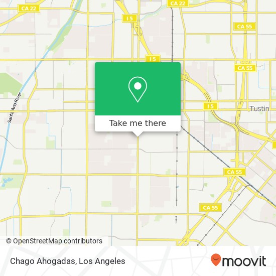 Mapa de Chago Ahogadas, 819 S Main St Santa Ana, CA 92701
