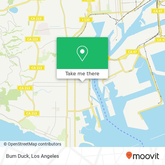 Mapa de Bum Duck, 301 W 7th St San Pedro, CA 90731