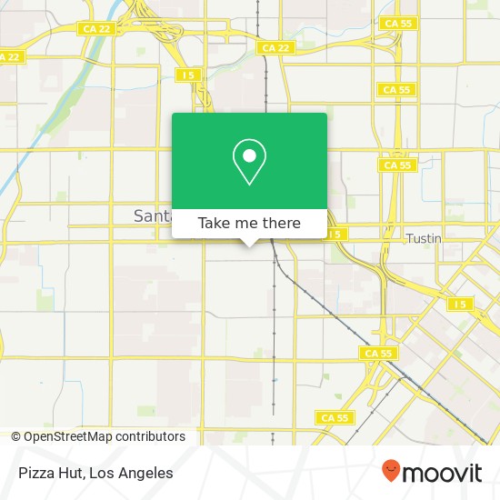 Pizza Hut, 722 E Walnut St Santa Ana, CA 92701 map