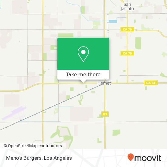 Meno's Burgers, 1200 W Florida Ave Hemet, CA 92543 map