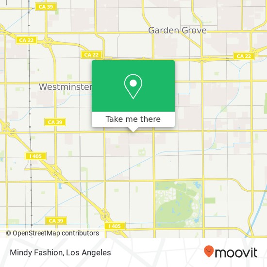 Mapa de Mindy Fashion, 9600 Bolsa Ave Westminster, CA 92683