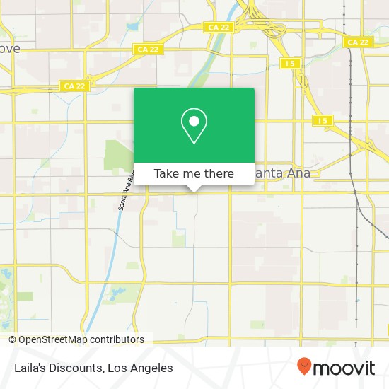 Laila's Discounts, 1814 W 1st St Santa Ana, CA 92703 map