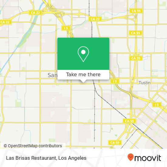 Las Brisas Restaurant, 719 E 1st St Santa Ana, CA 92701 map