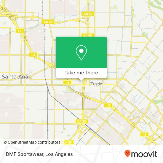 DMF Sportswear, 300 N Tustin Ave Santa Ana, CA 92705 map