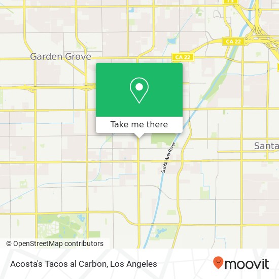 Acosta's Tacos al Carbon, 715 N Harbor Blvd Santa Ana, CA 92703 map