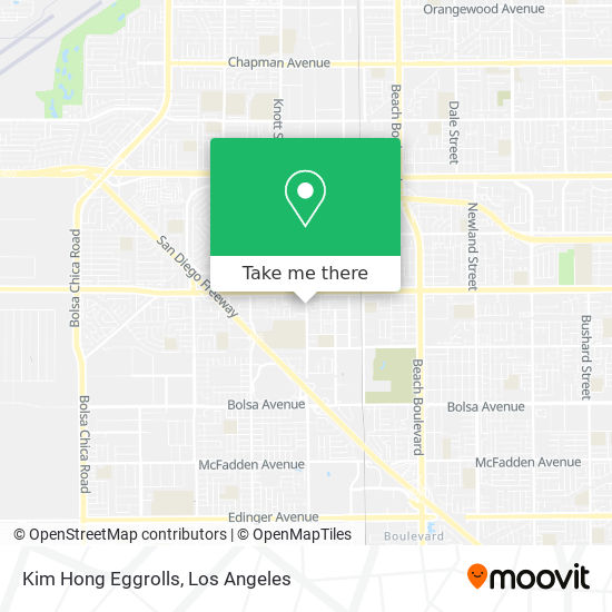 Kim Hong Eggrolls map