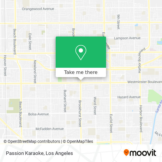Mapa de Passion Karaoke