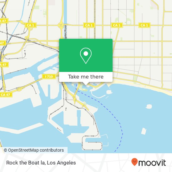 Mapa de Rock the Boat la, Long Beach, CA 90802