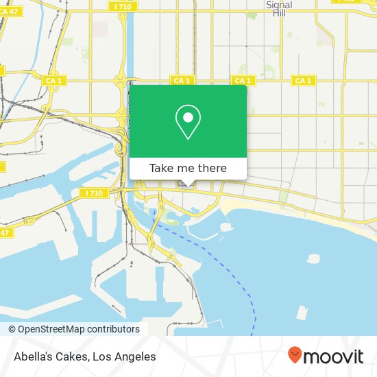 Abella's Cakes, The Promenade N Long Beach, CA 90802 map