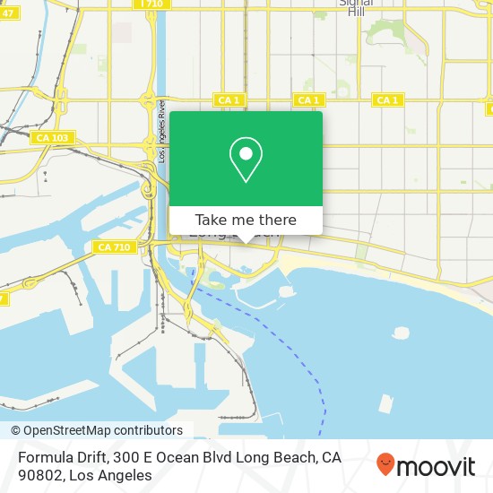 Formula Drift, 300 E Ocean Blvd Long Beach, CA 90802 map