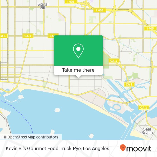 Kevin B 's Gourmet Food Truck Pye, 317 Termino Ave Long Beach, CA 90814 map