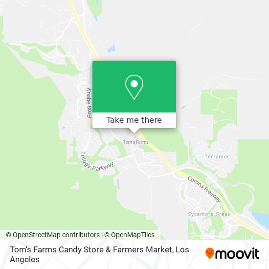Tom's Farms Candy Store & Farmers Market map