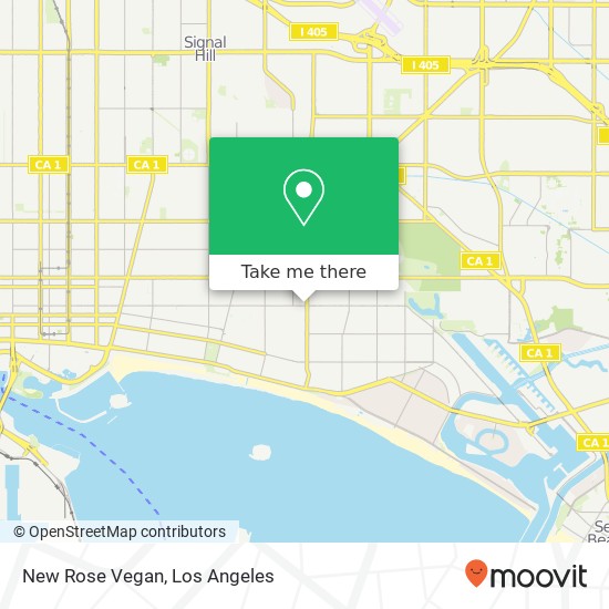 New Rose Vegan, Redondo Ave Long Beach, CA 90814 map