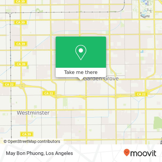 May Bon Phuong, 10022 Garden Grove Blvd Garden Grove, CA 92844 map