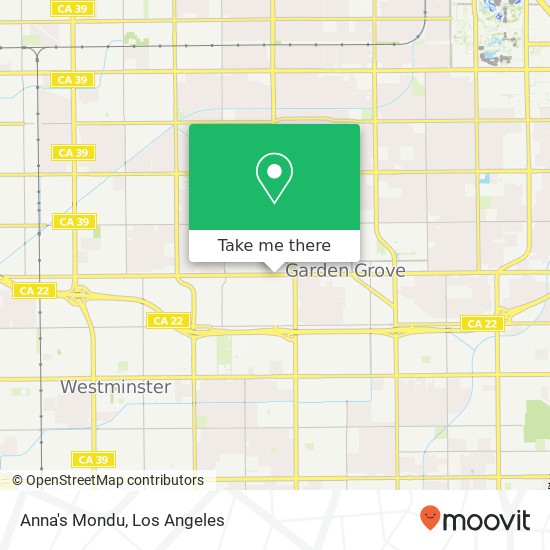 Anna's Mondu, 9972 Garden Grove Blvd Garden Grove, CA 92844 map