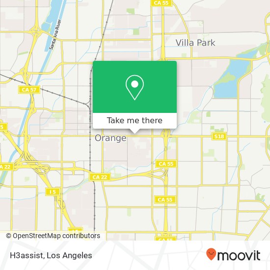 H3assist, 1107 E Chapman Ave Orange, CA 92866 map