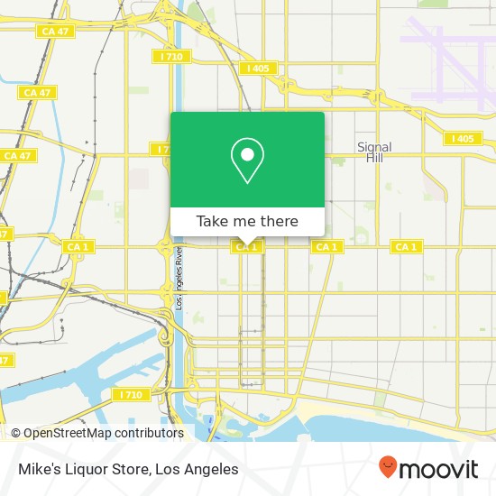 Mike's Liquor Store map