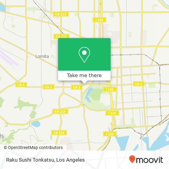 Raku Sushi Tonkatsu, 1111 Pacific Coast Hwy Los Angeles, CA 90710 map