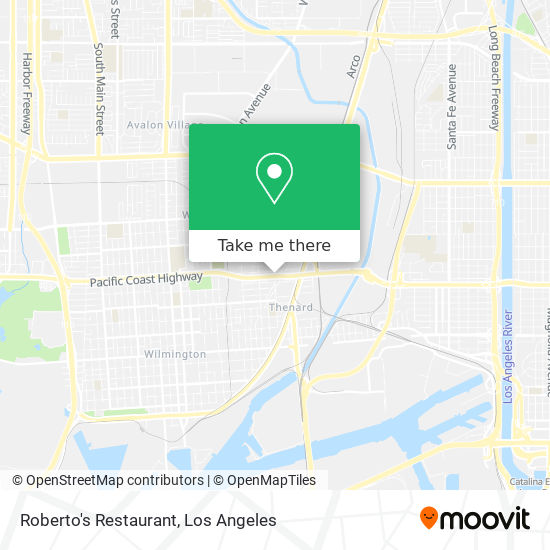 Mapa de Roberto's Restaurant