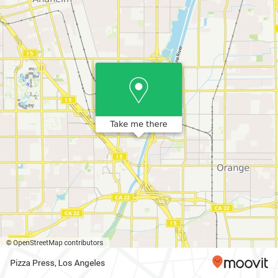 Pizza Press, 2390 E Orangewood Ave Anaheim, CA 92806 map