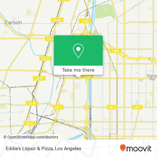 Eddie's Liquor & Pizza, 1504 W Willow St Long Beach, CA 90810 map