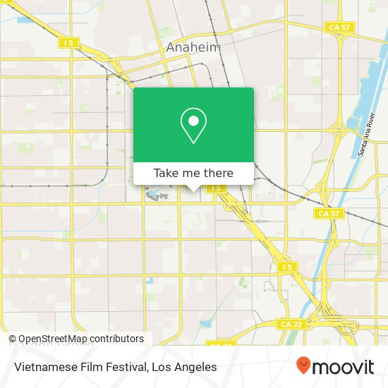 Vietnamese Film Festival map