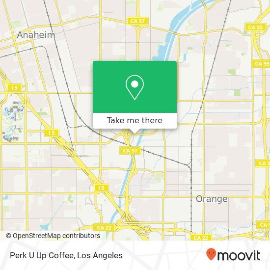 Perk U Up Coffee, 2620 E Katella Ave Anaheim, CA 92806 map